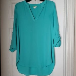 Decree V-Neck Blouse